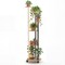 RGB Lighted Plant Stand 6-Tier Vertical Shelf with APP Remote Control